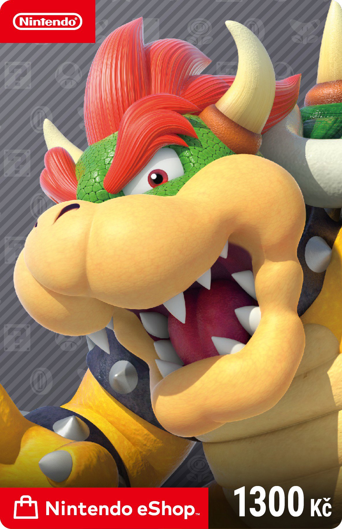 Karta na e-shop Nintendo 1300Kč