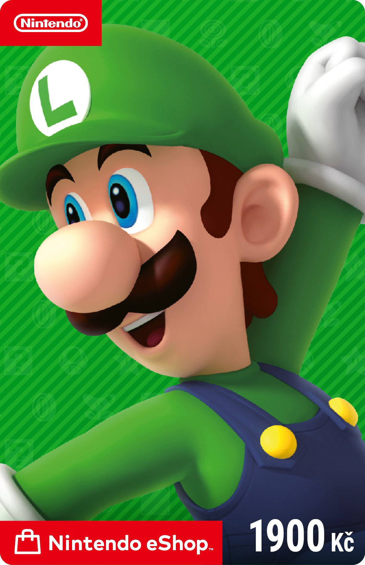 Karta na e-shop Nintendo 1900Kč