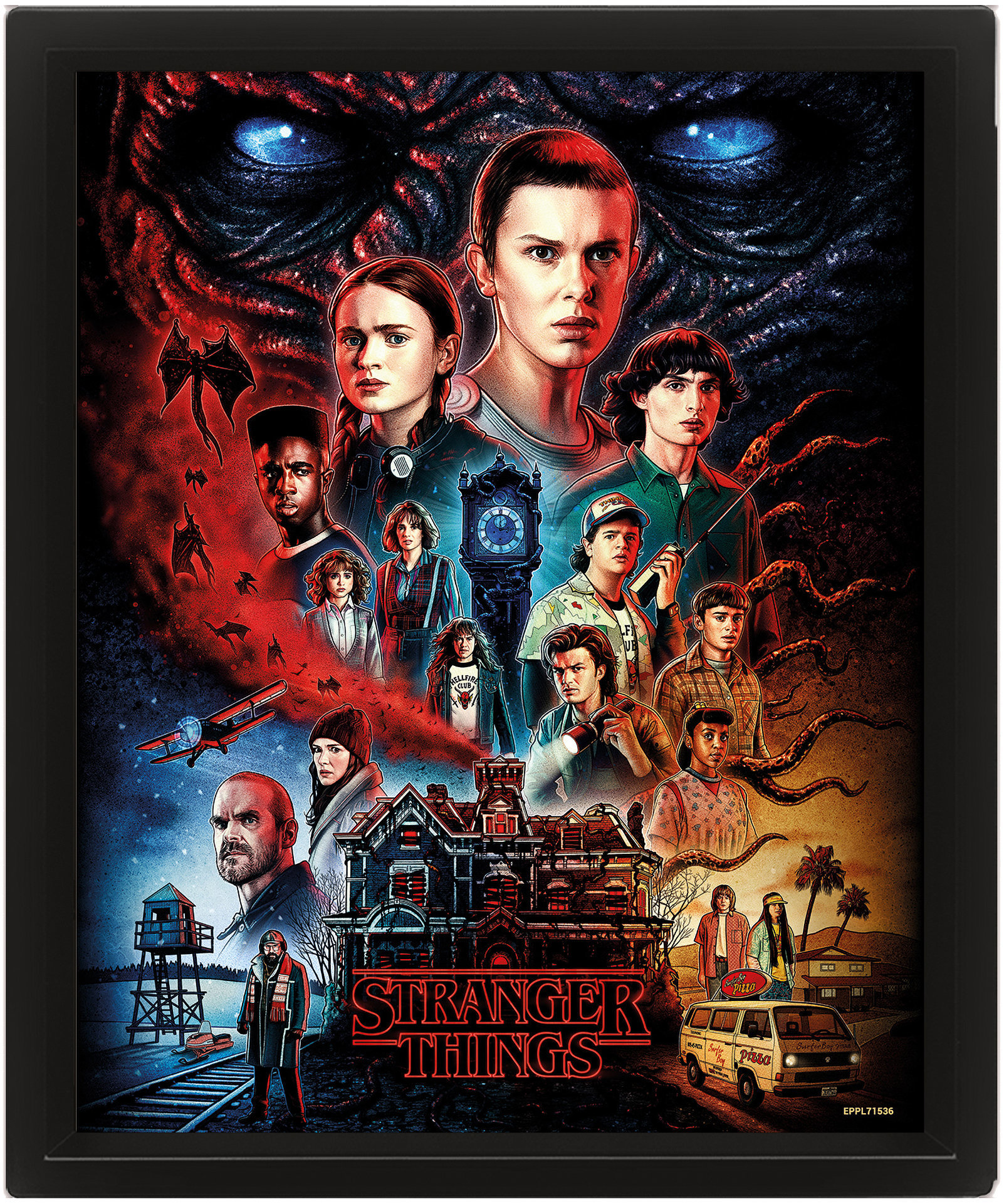 Stranger Things Vecna- 3D obraz