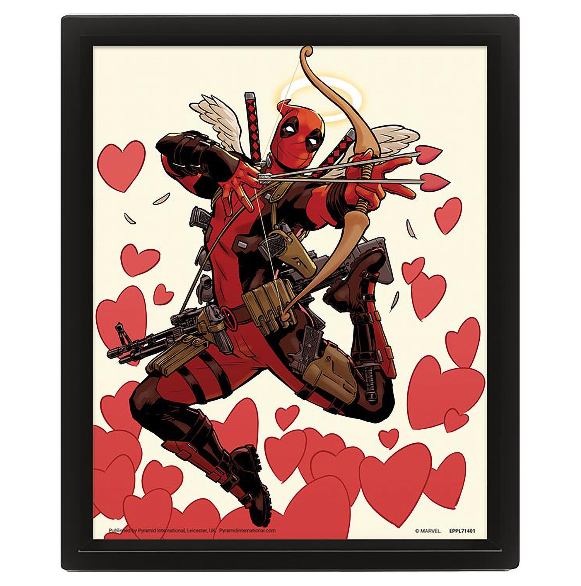 Deadpool - Shooting Love- 3D obraz