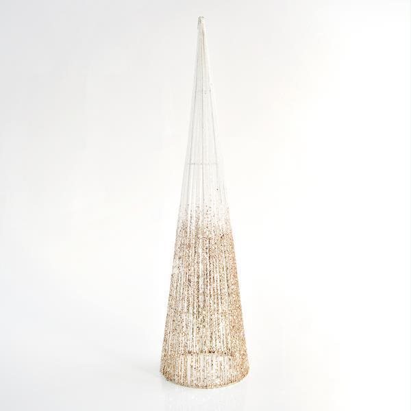EUROLAMP Vánoční dekorace - stromový kornout ozdoba, 20 x 80 cm