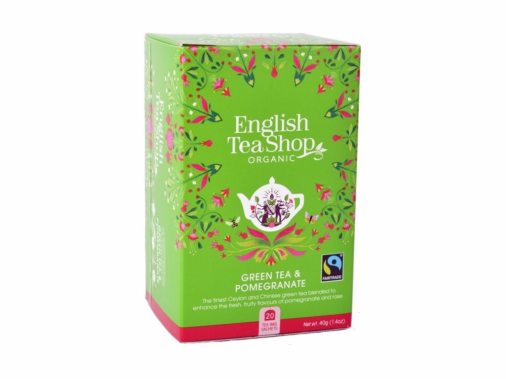 English Tea Shop Zelený čaj s granát jablkem