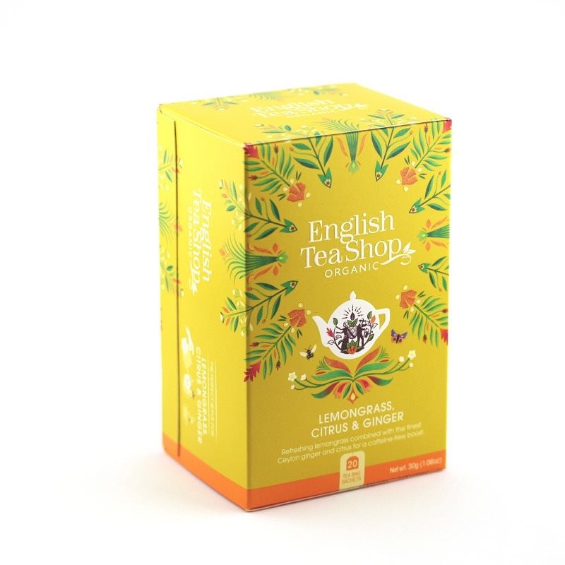 English Tea Shop Citronová tráva, zázvor a citrusy