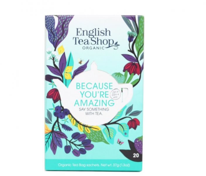English Tea Shop Mix čajů Because you're Amazing 40g, 20 ks bio ETS20