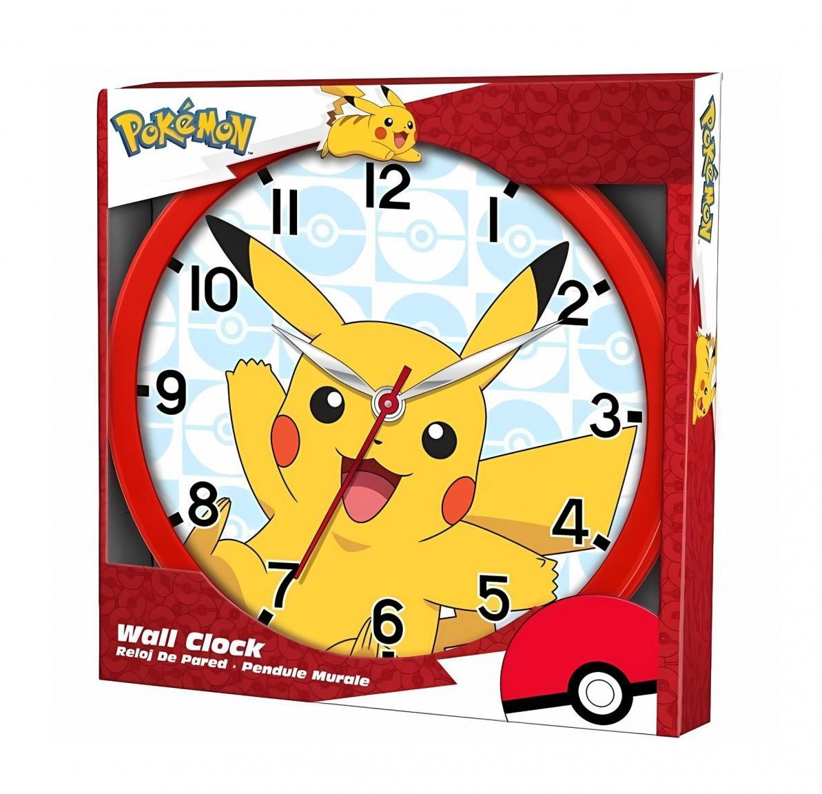 Euroswan Nástěnné hodiny Pokémon