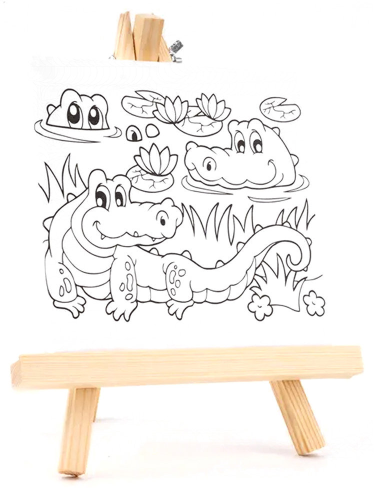 FANDY Plátno s předlohou a stojánkem 176054