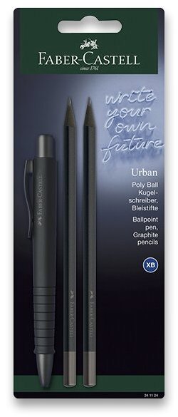 FABER-CASTELL PolyBall XB Urban All Black