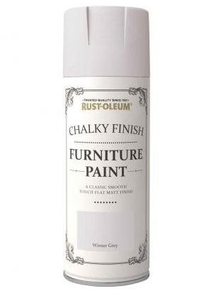 Rust-Oleum Barva na nábytek ve spreji, křídový mat, 400 ml, šedá, RO.14113.HU.0.4