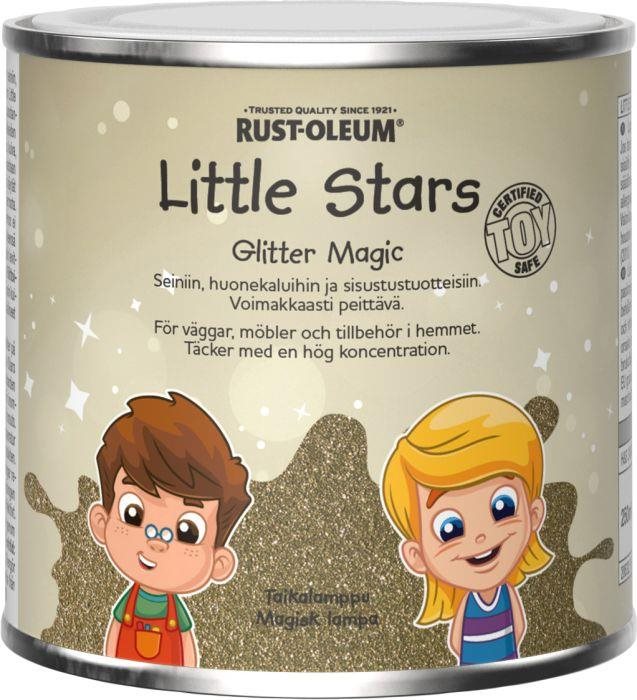 Rust-Oleum Třpytivá barva na dětský nábytek a hračky Glitter Magic zlatá, RO.20632.DE.0.25