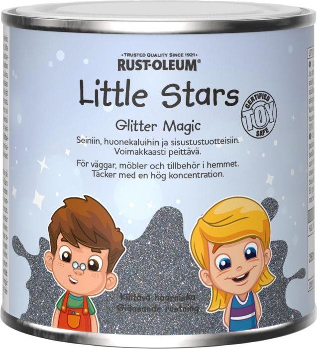 Rust-Oleum Třpytivá barva na dětský nábytek a hračky Glitter Magic modrá, RO.20631.DE.0.25