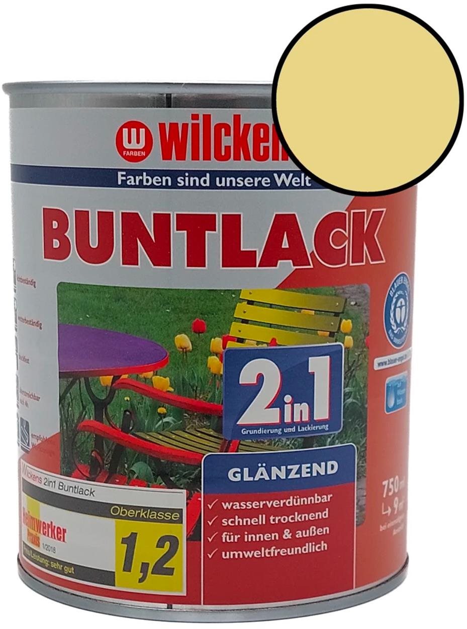 Wilckens Vodouředitelná univerzální akrylátová lesklá barva 2 v 1 žlutá, WI.10411500050