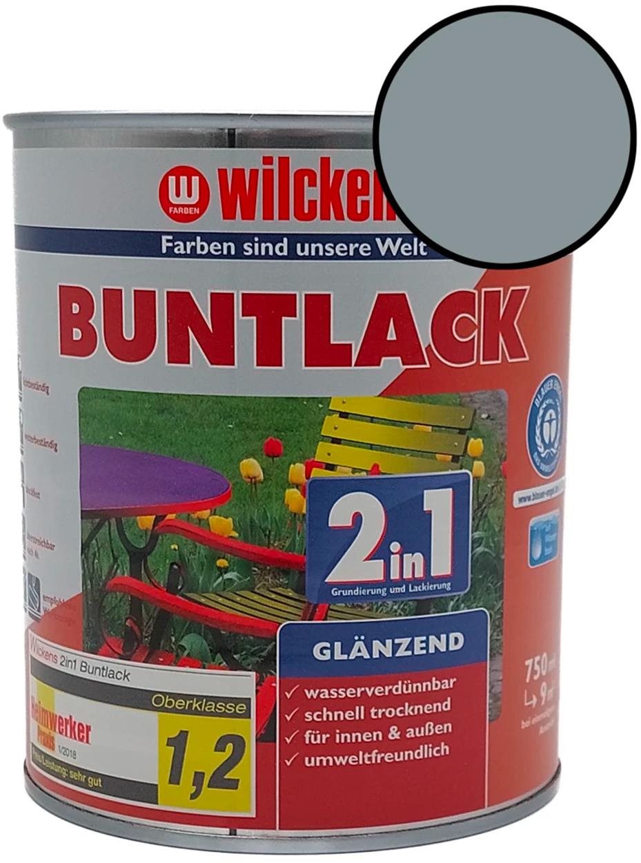 Wilckens Vodouředitelná univerzální akrylátová lesklá barva 2 v 1 tmavě šedá, WI.10470100050