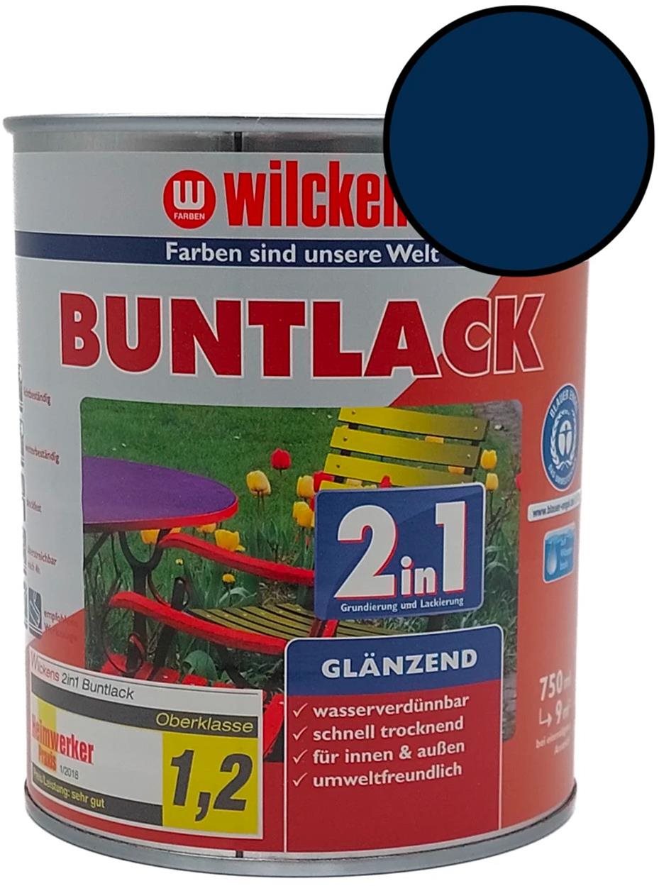 Wilckens Vodouředitelná univerzální akrylátová lesklá barva 2 v 1 modrá, WI.10451000050