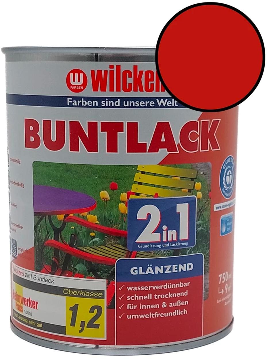 Wilckens Vodouředitelná univerzální akrylátová lesklá barva 2 v 1 červená, WI.10430000050