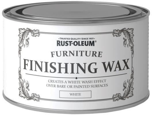 Rust-Oleum Vrchní vosk na nábytek bílý FURNITURE FINISHING WAX (WHITE) 400 ml, RO.14300.HU.0.4