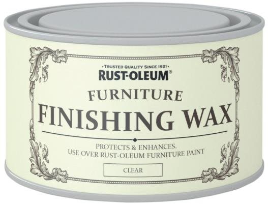 Rust-Oleum Vrchní vosk na nábytek transparentní, FURNITURE FINISHING WAX (CLEAR), RO.14012.HU.0.4