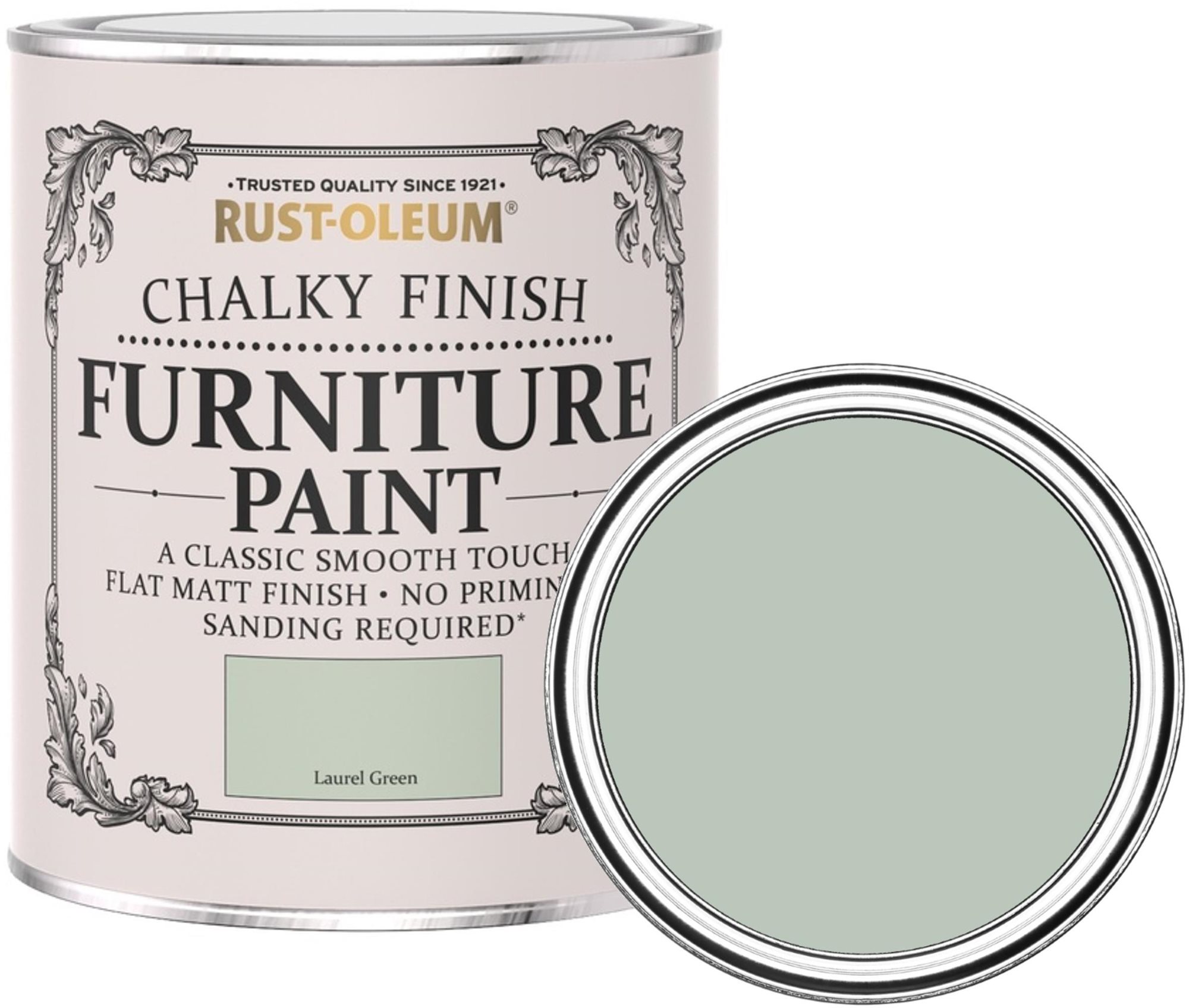 Rust-Oleum Křídová matná barva na nábytek Chalky Finish Furniture Paint zelená, RO.14028.HU.0.75
