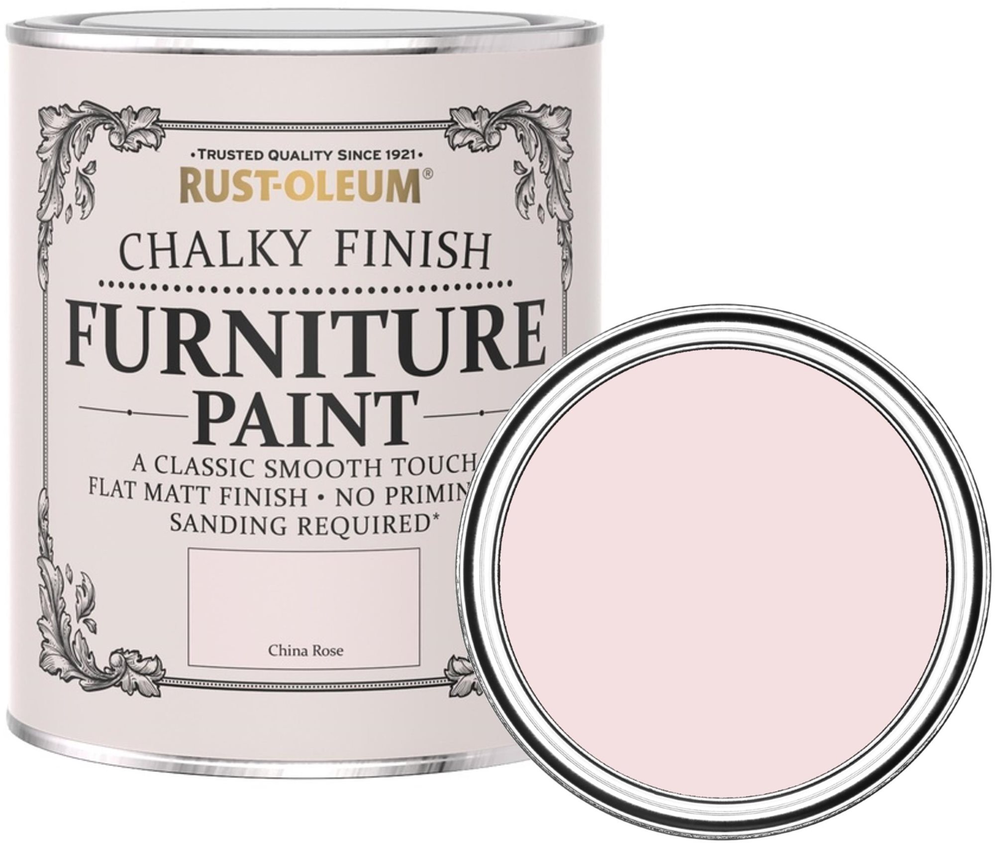 Rust-Oleum Křídová matná barva na nábytek Chalky Finish Furniture Paint, růžová, RO.14022.HU.0.125