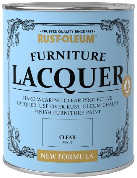 RUST-OLEUM Lak na dřevo transparentní na nábytek Furniture Lacquer Clear RO.14303.HU.0.75