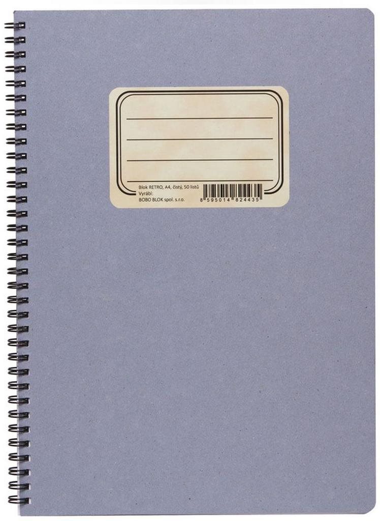 BOBO Kroužkový blok Retro čistý