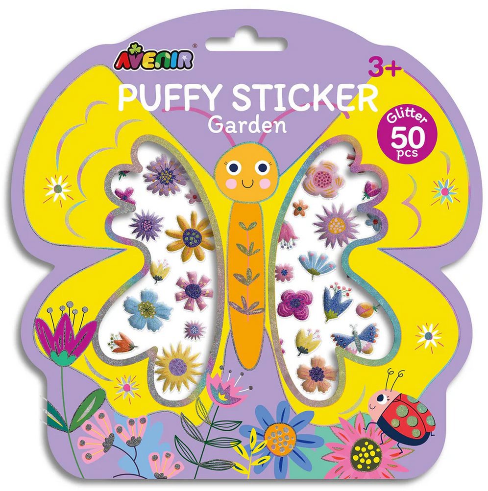 Puffy samolepky Zahrada