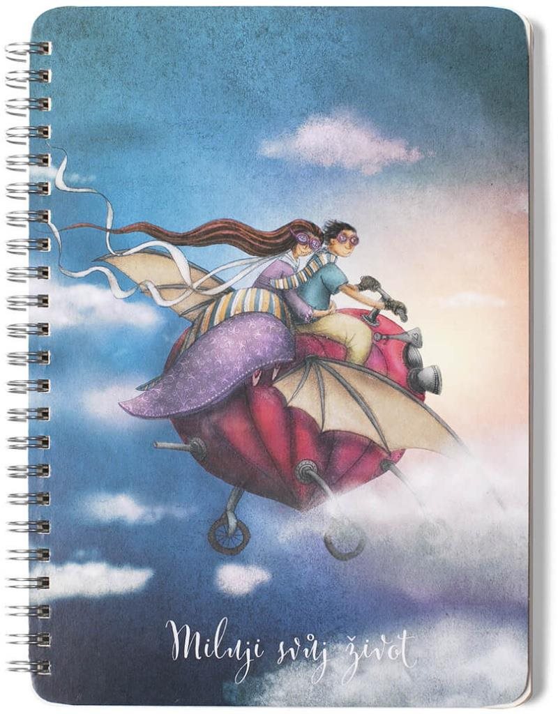 BOBO Kroužkový blok Miluji svůj život