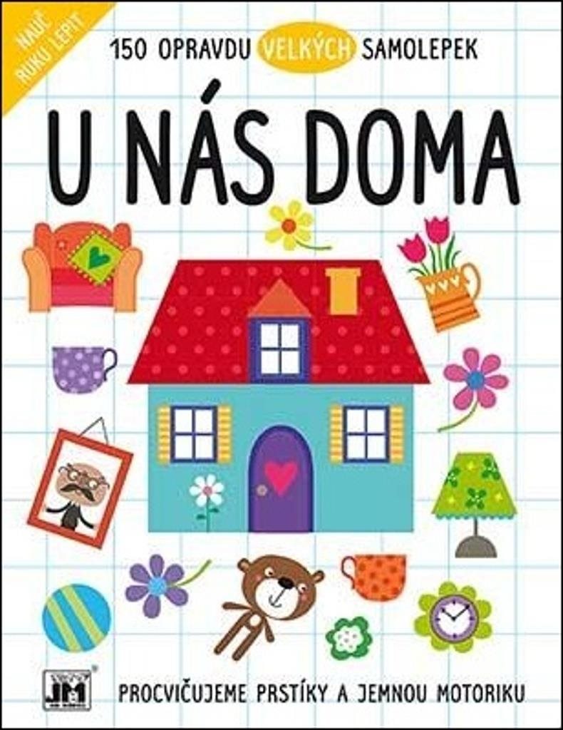 Velké samolepky U nás doma: Procvičujeme prstíky a jemnou motoriku