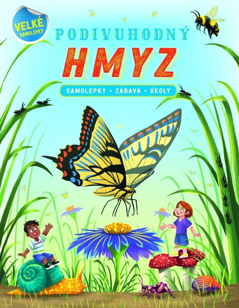Podivuhodný hmyz: Samolepky - Zábava - Úkoly