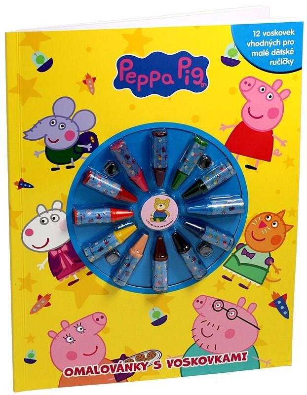 Peppa Pig Omalovánky s voskovkami