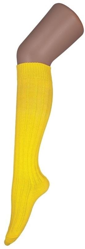 Funny Fashion Punčochy podkolenky žluté