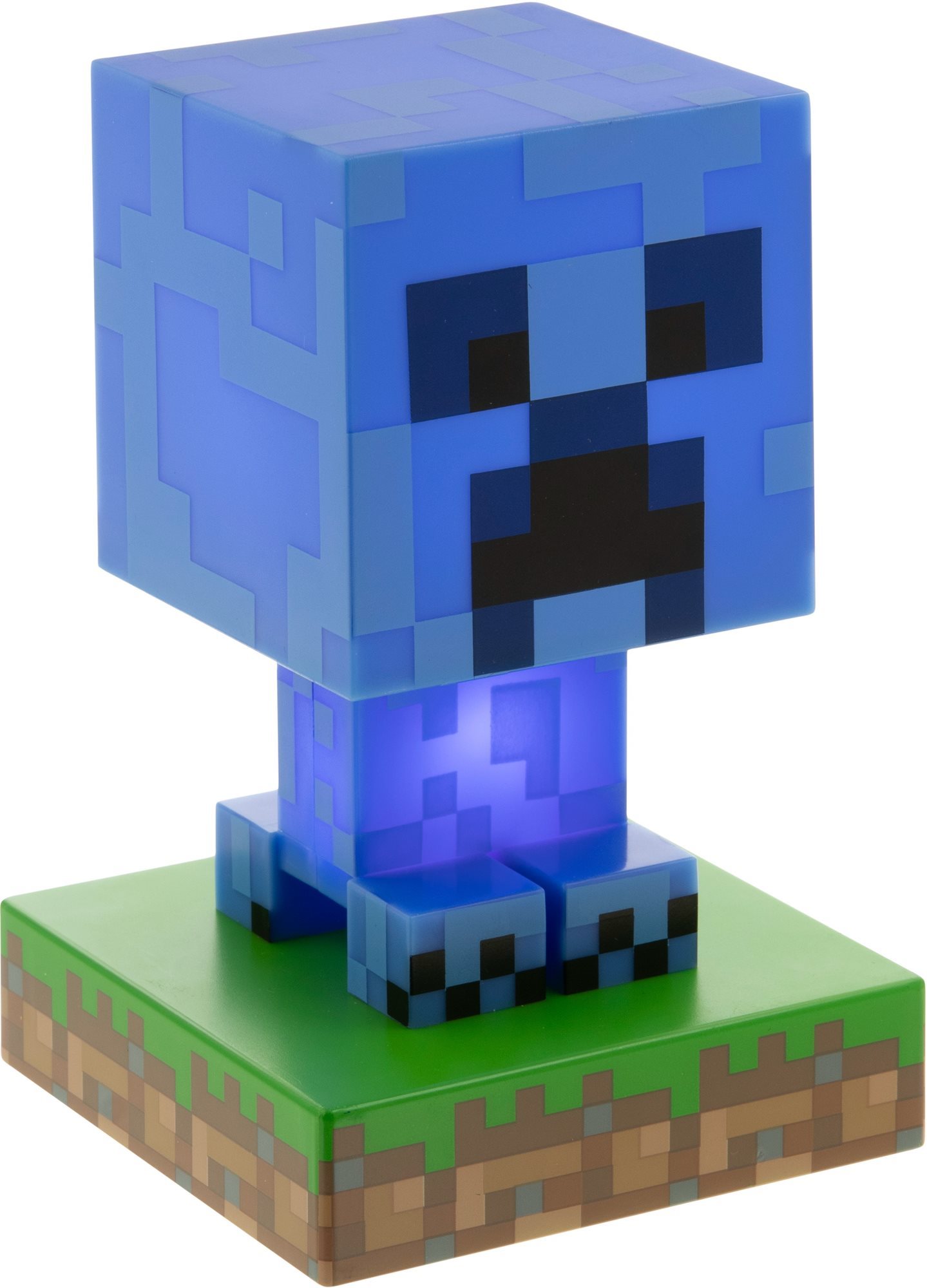 Minecraft - Charged Creeper - svítící figurka