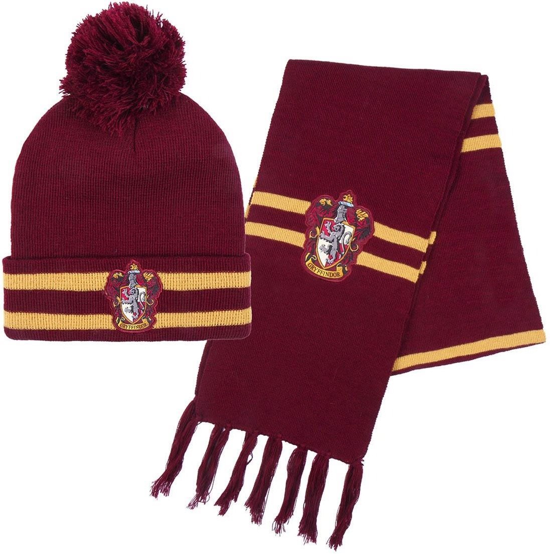 Harry Potter - Gryffindor - čepice a šála