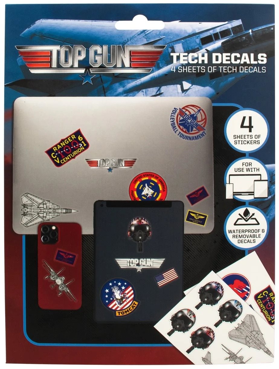 Top Gun - samolepky na elektroniku (32ks)