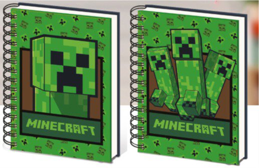 Minecraft - Creeper - zápisník