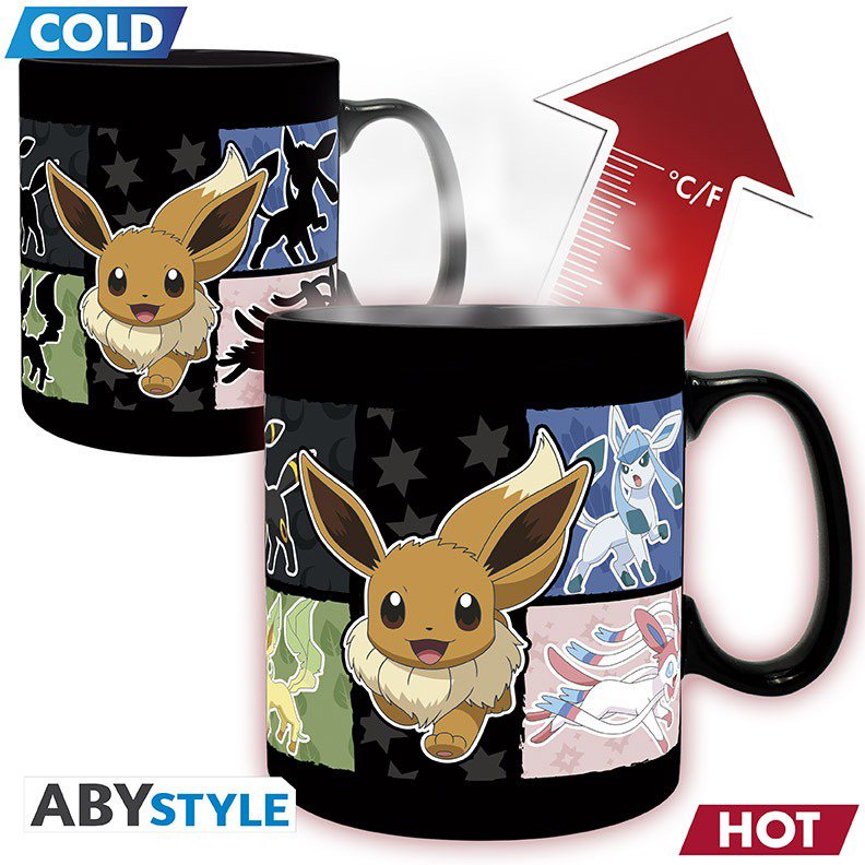 Pokémon - Eevee - hrnek proměňovací