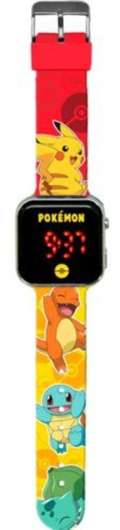 Pokémon: Main Pokemons - digitální LED hodinky