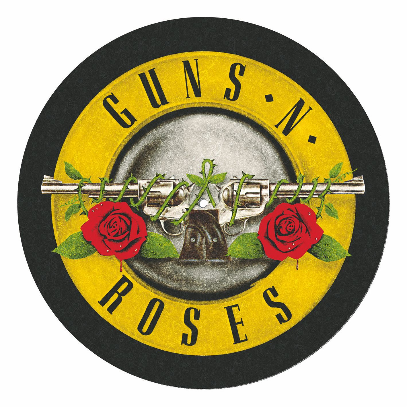Guns and Roses Podložka na gramofon
