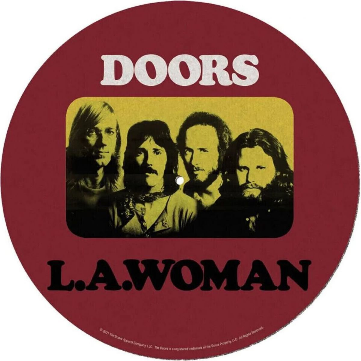 The Doors: LA Woman - Podložka na gramofon