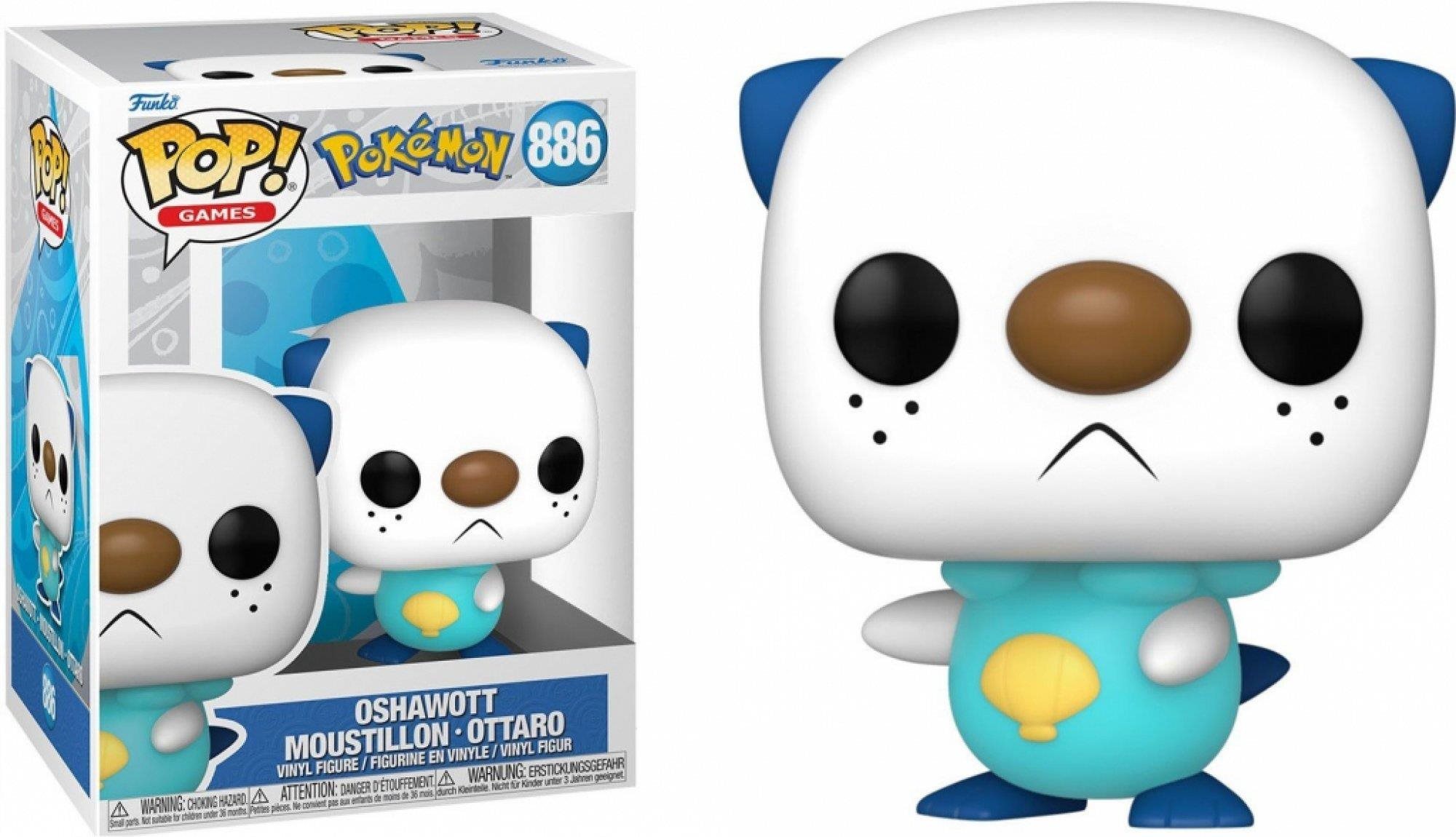 Funko POP! Games Pokémon Oshawott 886