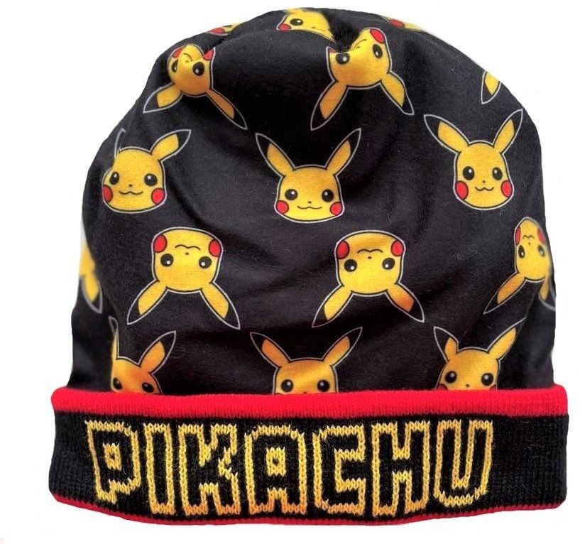 Pokémon 23 - 68355 - zimní čepice, černá, vel. 56