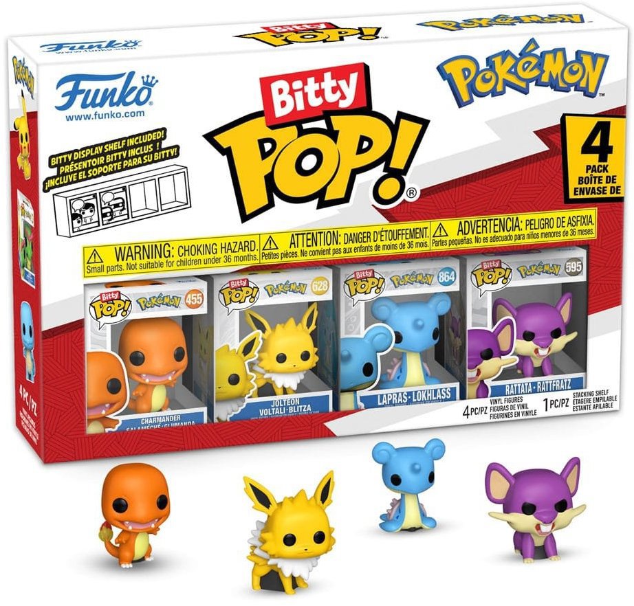 Funko Pop! Pokémon Bitty 4-Pack Series 2 2,5 cm