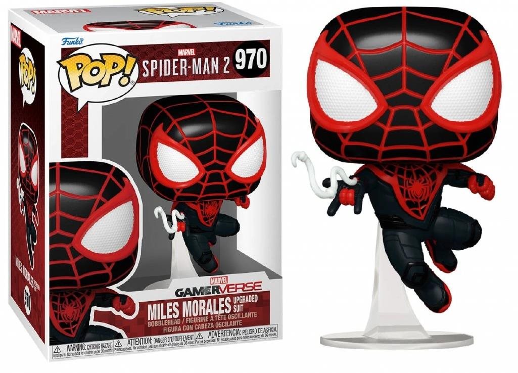 Funko Pop! Marvel SpiderMan 2 Miles Morales Upgraded Suit 970