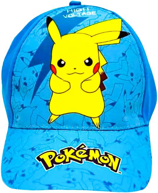 Pokémon - kšiltovka modrá 1176 vel. 53 - 56 cm