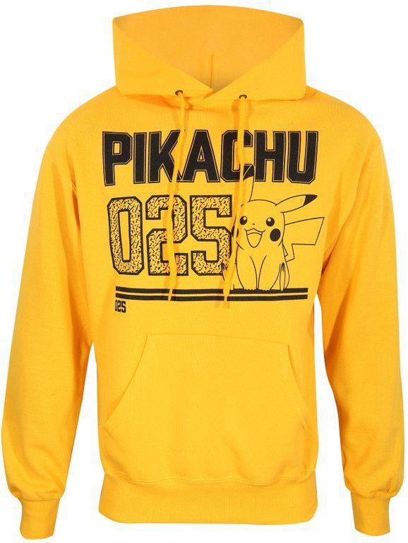 Pokémon: Pikachu line art - Pánská mikina s kapucí XL