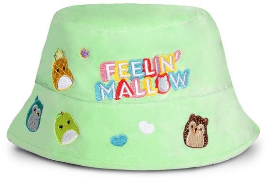 Difuzed Squishmallows klobouk - mix zelený