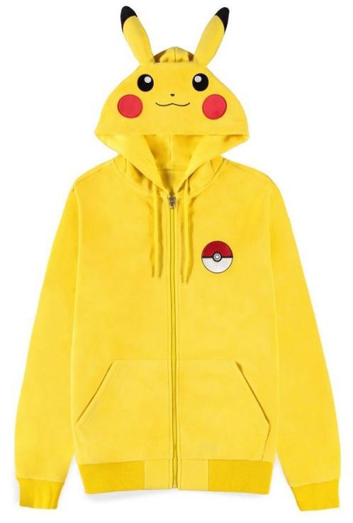 Pokémon: Pikachu - pánská mikina s kapucí XL