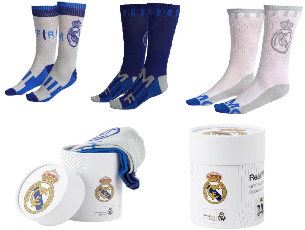 Real Madrid FC - pánské ponožky 3 páry