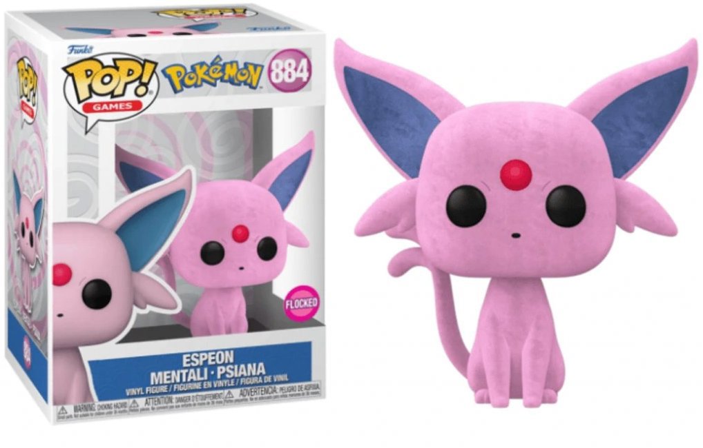 Funko Pop! Pokémon Espeon Flocked 884