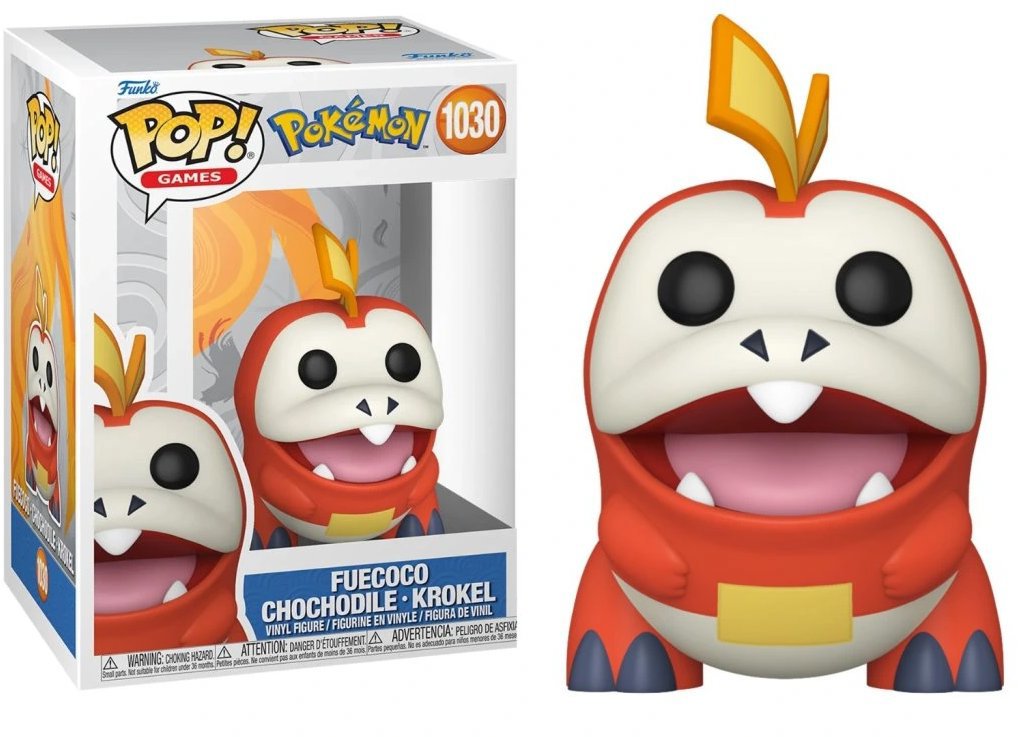 Funko Pop! Pokémon Fuecoco Chochodile Krokel 1030