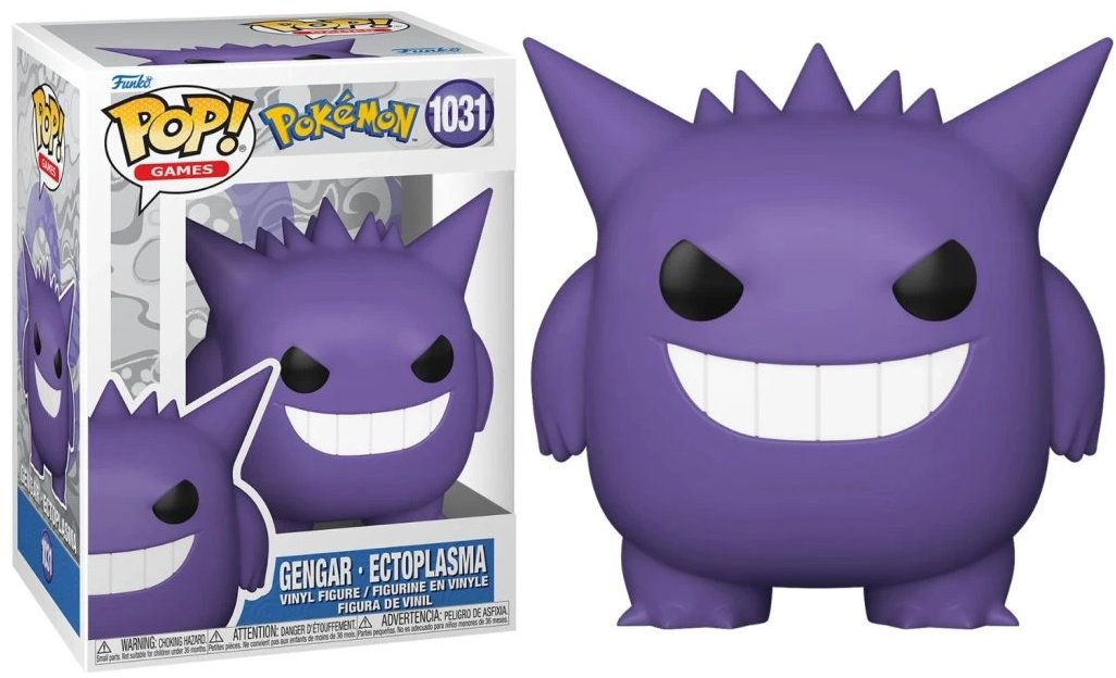 Funko Pop! Pokémon Gengar Ectoplasma 1031